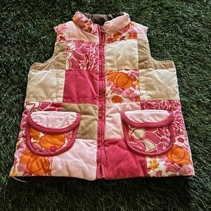 Girl's reversible Lilly Pulitzer down vest